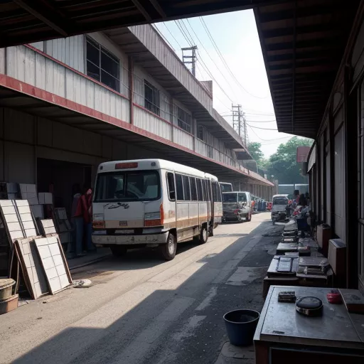 Truck Repair Garage in Da Nang