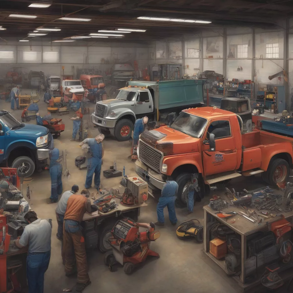 Truck Repair Garage
