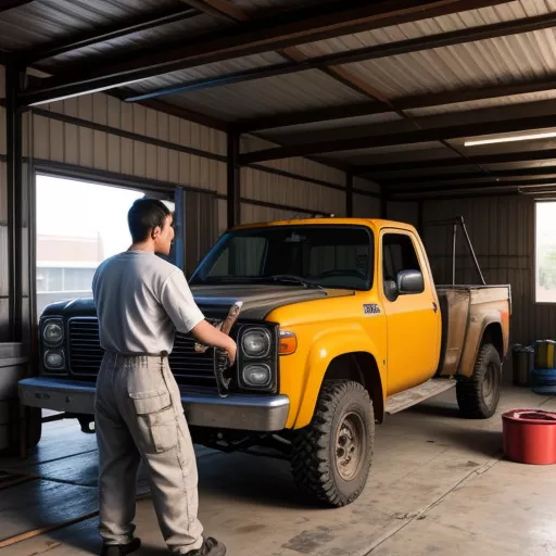 हाउओ ट्रक मरम्मत गैराज