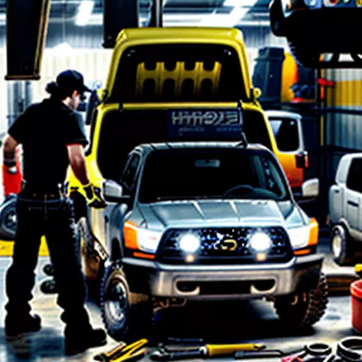 Hyundai truck repair garage