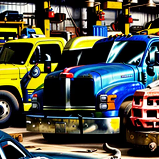 Gara sửa chữa xe tải tại Hà Nội