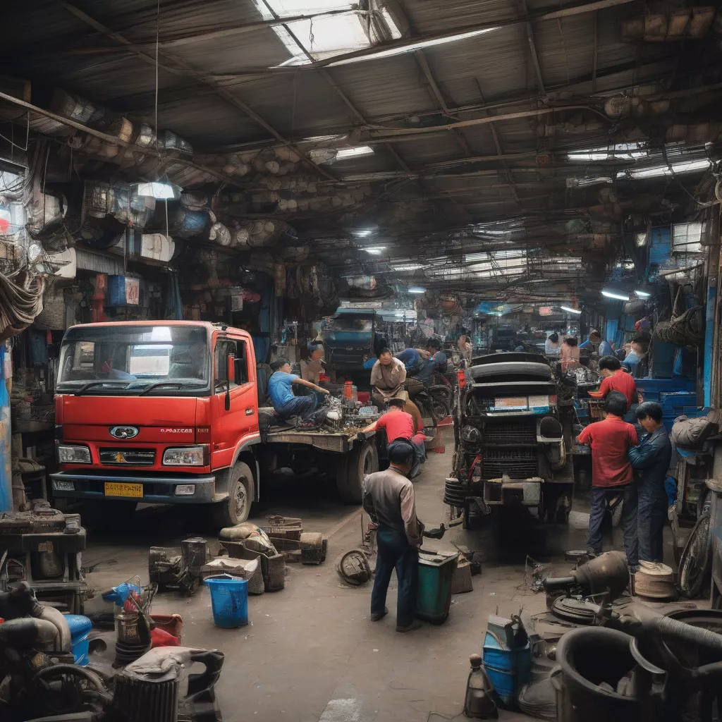 Hanoi Truck Garage
