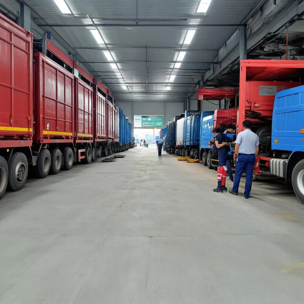 Gara xe tải Hà Nội