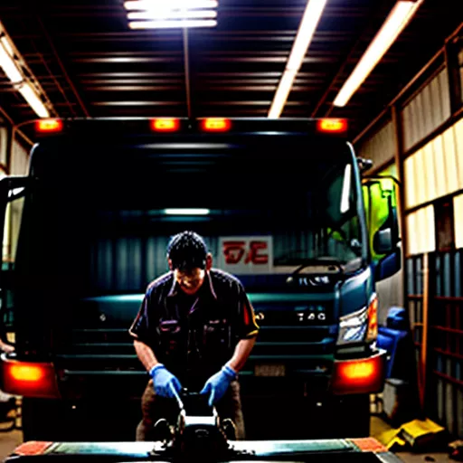 Bengkel truk Isuzu di Hanoi