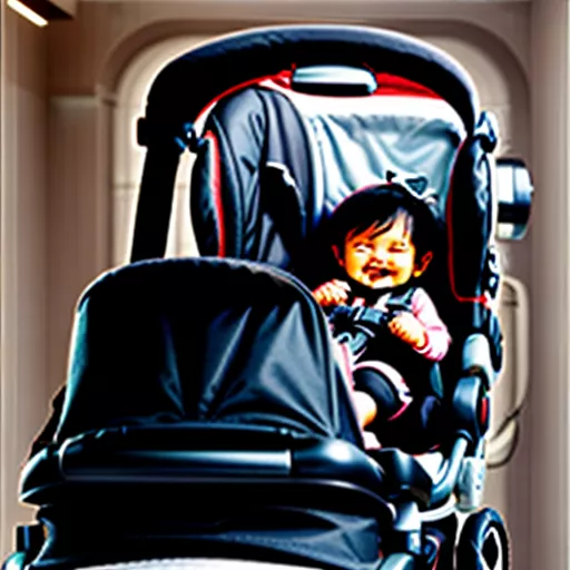 汽车安全座椅推车二合一：现代宝妈的出行利器