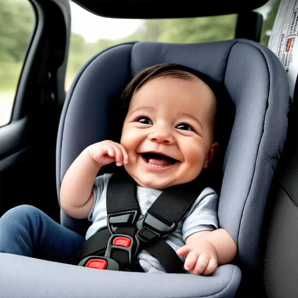 Ghế ô tô cho bé: Bảo vệ con yêu trên mọi hành trình