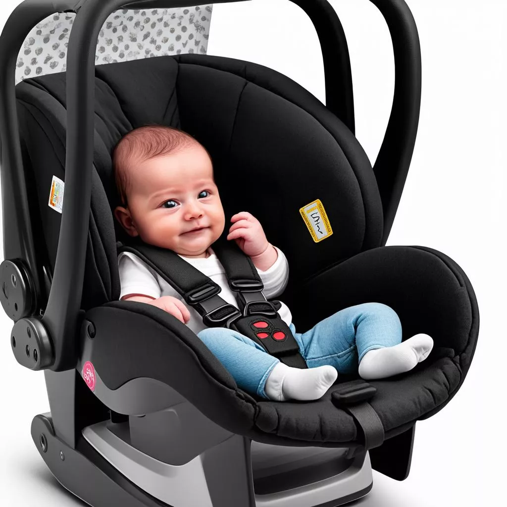 Ghế ô tô cho bé sơ sinh: Bảo vệ con yêu trên mọi hành trình