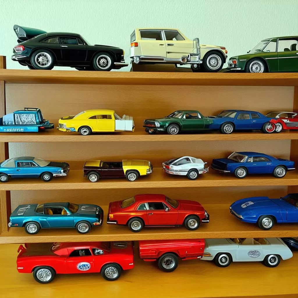 Giá để ô tô mô hình: Nơi lưu giữ niềm đam mê bất tận