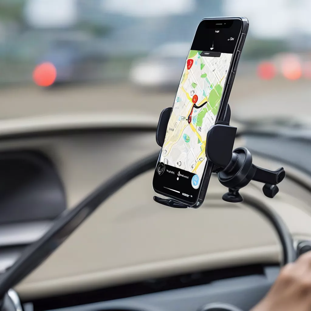 Dashboard phone mount