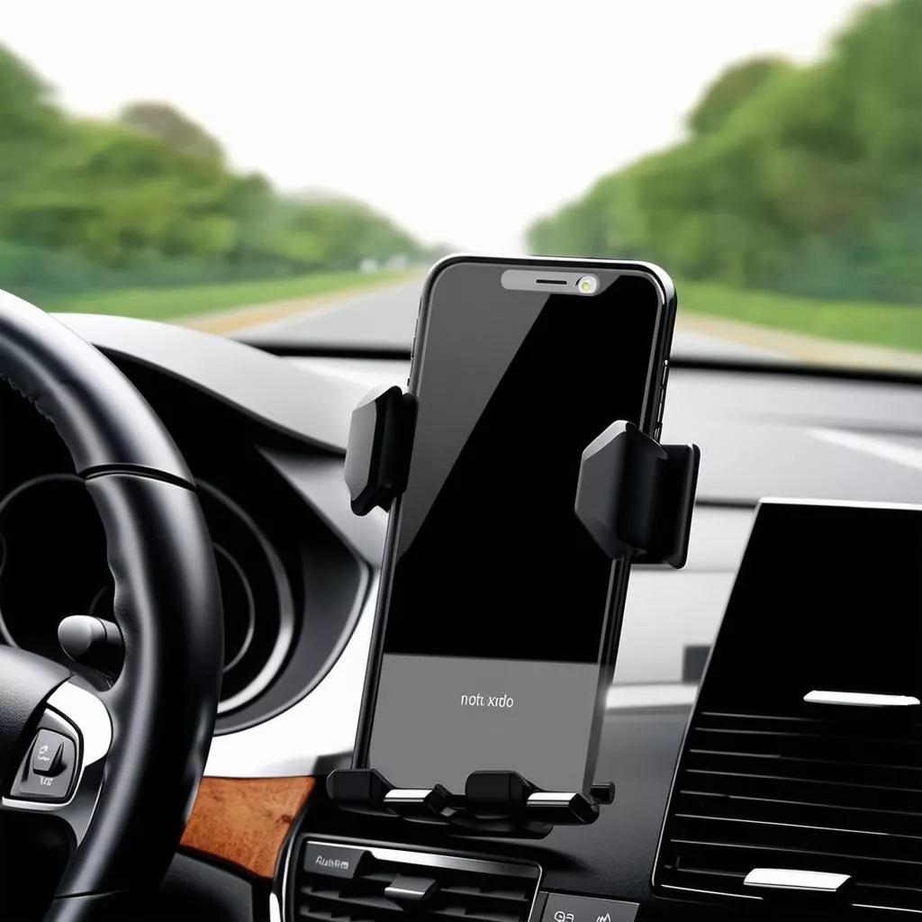 Giá đỡ điện thoại thông minh trên ô tô - Vật dụng không thể thiếu cho bác tài hiện đại
