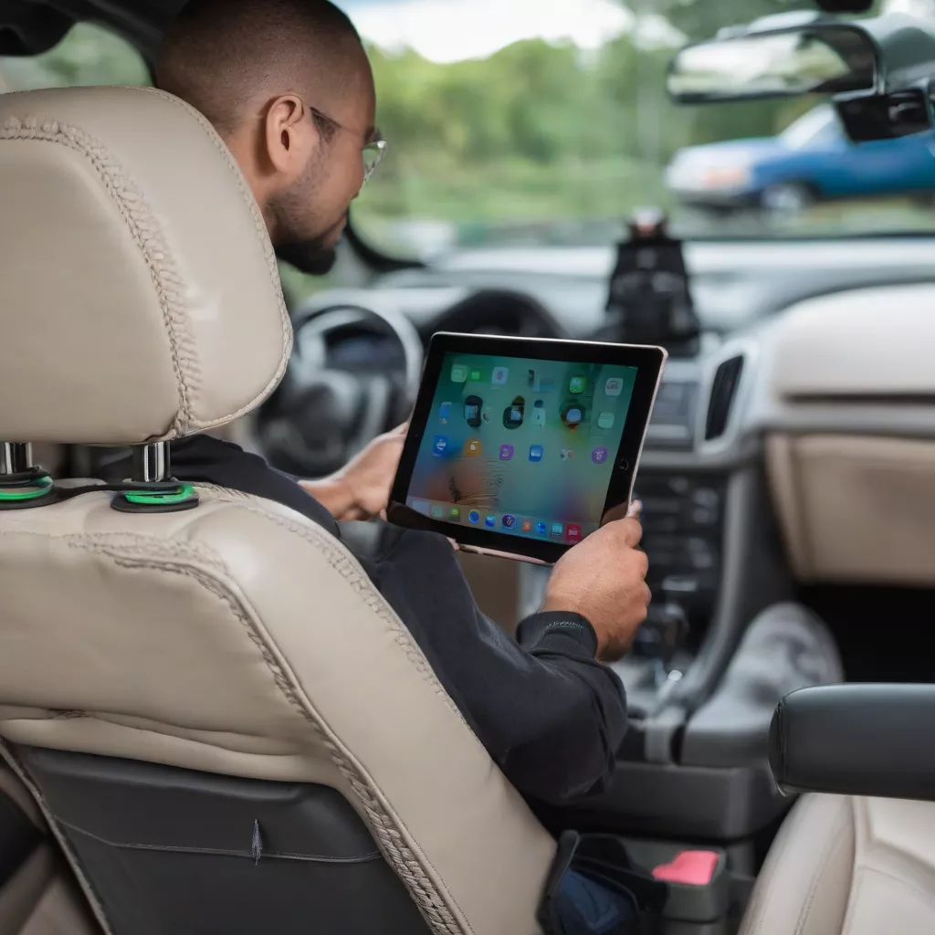 Installing a Backseat iPad Holder