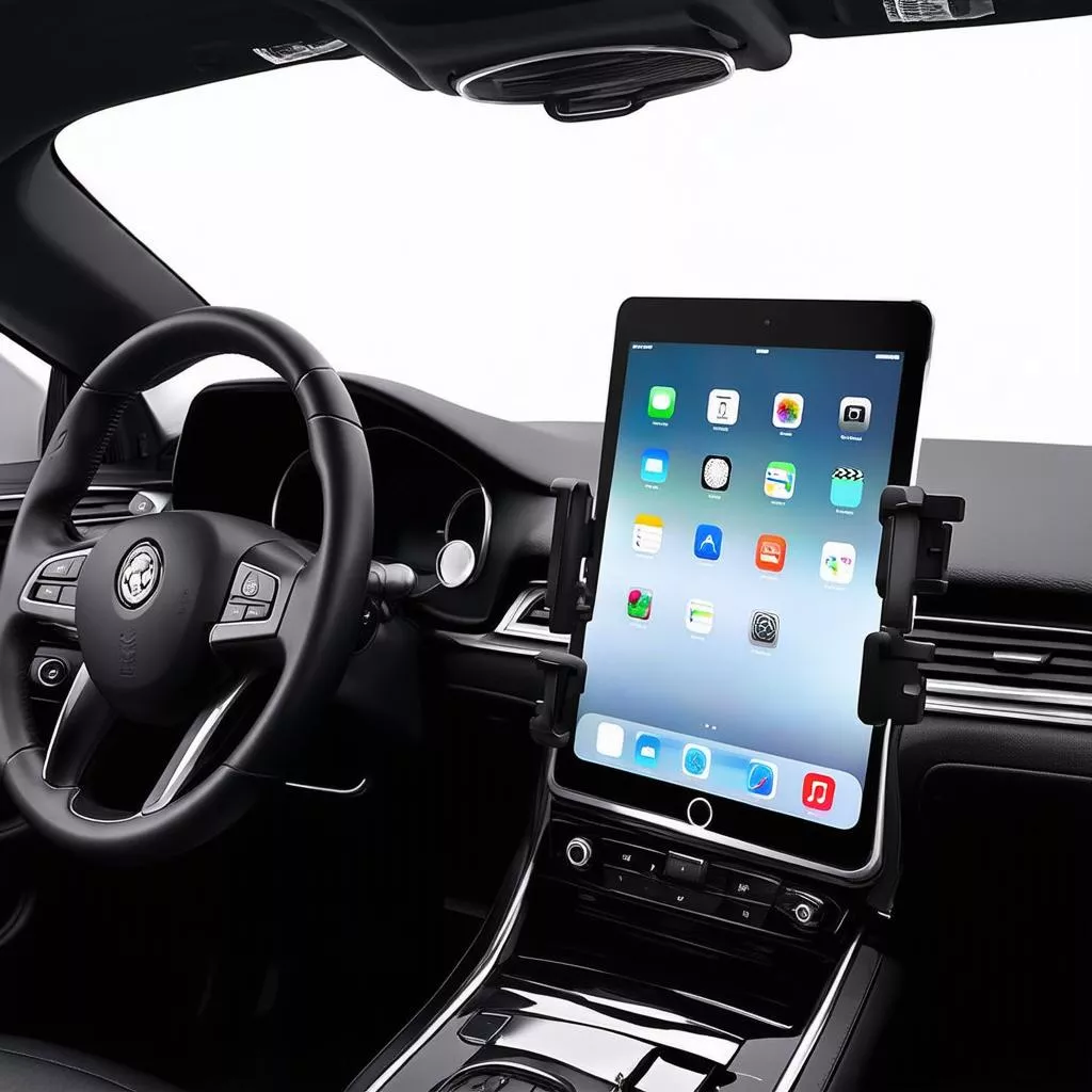 Support iPad voiture élégant