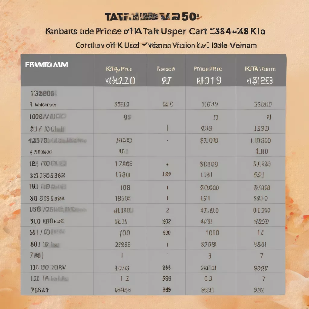 Giá xe ô tô Kia K3 cũ: Tham khảo trước khi mua