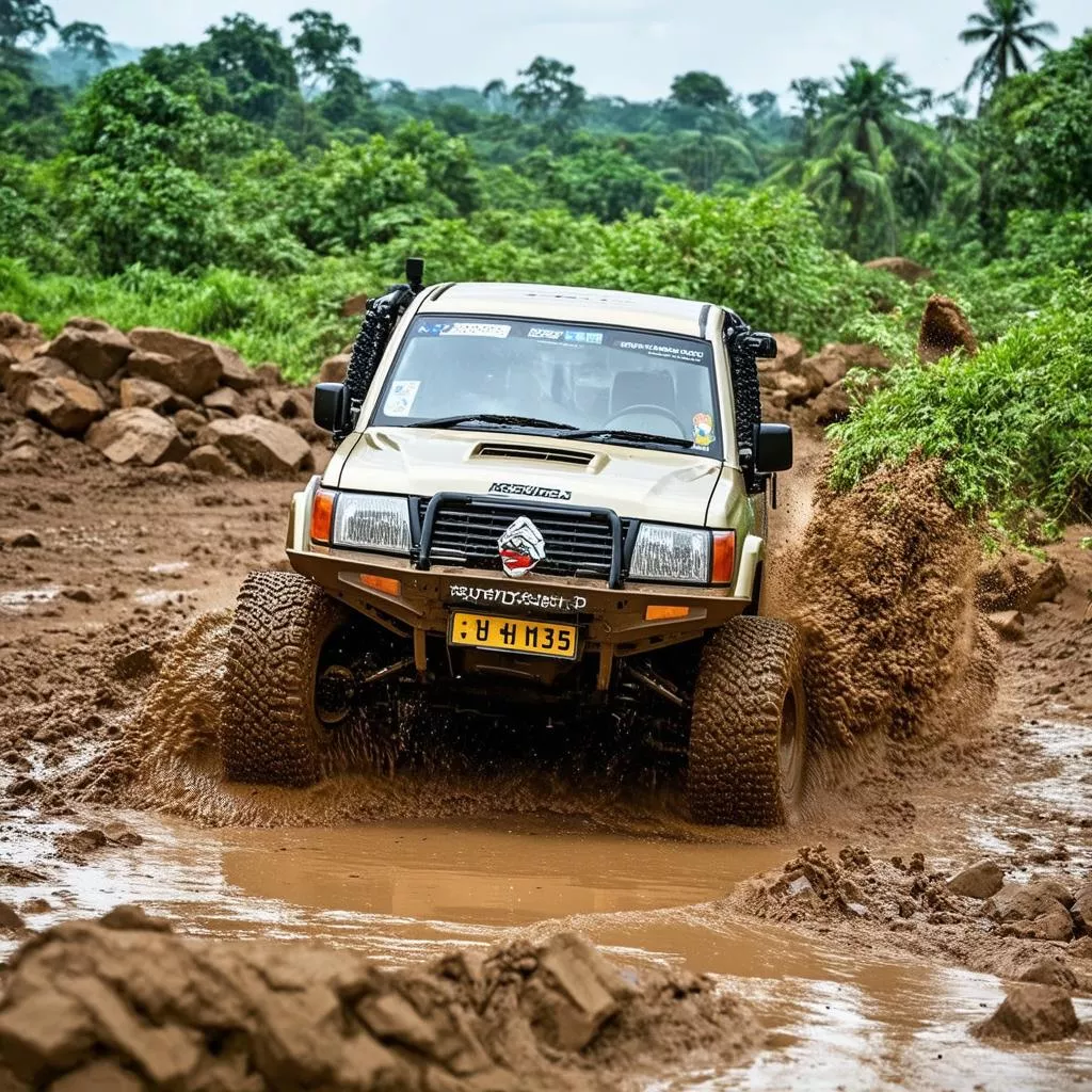 Bùng Nổ Cùng Giải Đua Xe Ô Tô Địa Hình Việt Nam: Chinh Phục Thử Thách, Khẳng Định Bản Lĩnh