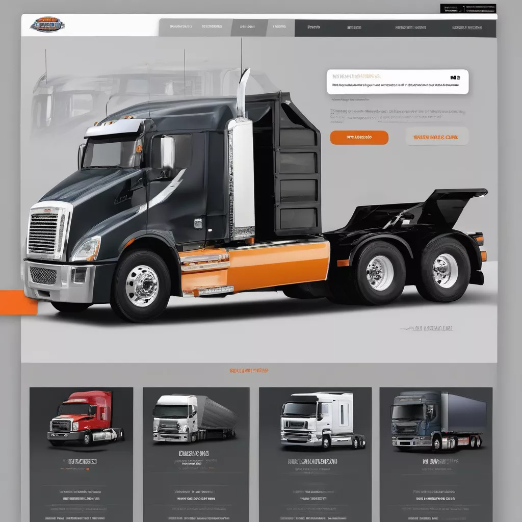 Giao Diện Website Bán Xe Tải
