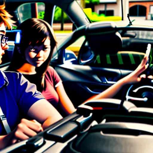 Giáo viên dạy lái xe