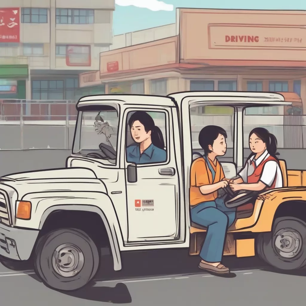 Giáo viên dạy lái xe tải