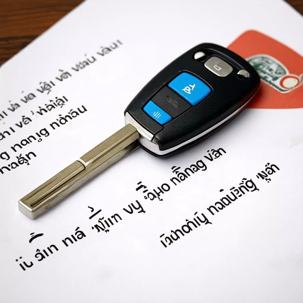 Giấy Biên Nhận Thế Chấp Xe Ô Tô: Những Điều Bạn Cần Biết