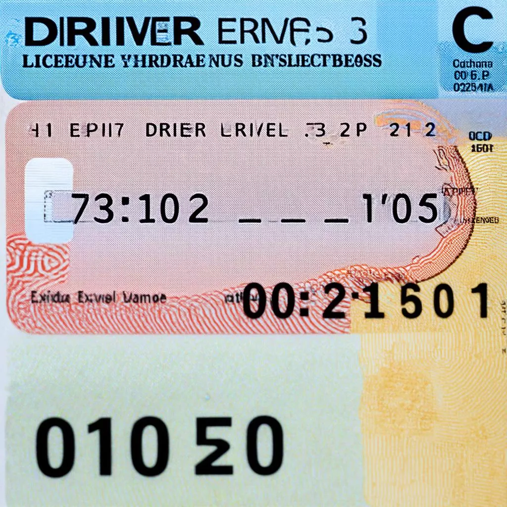 Expired Vietnamese Driver's License Category C