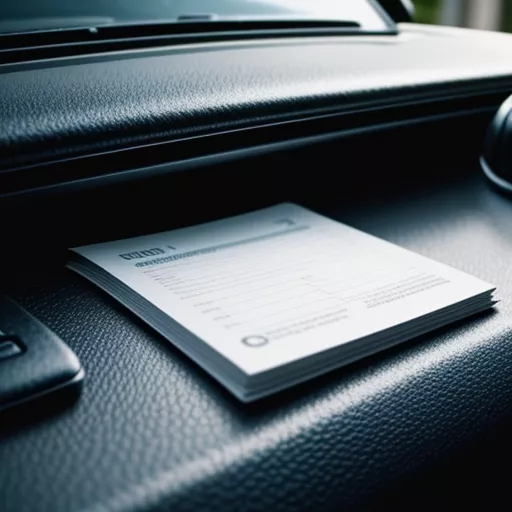 Pickup truck inspection documents