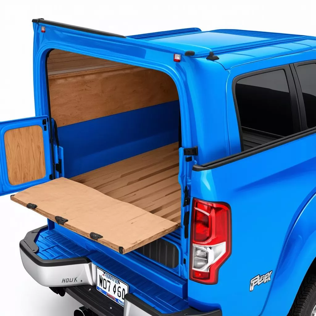 Lit enfant en forme de camion