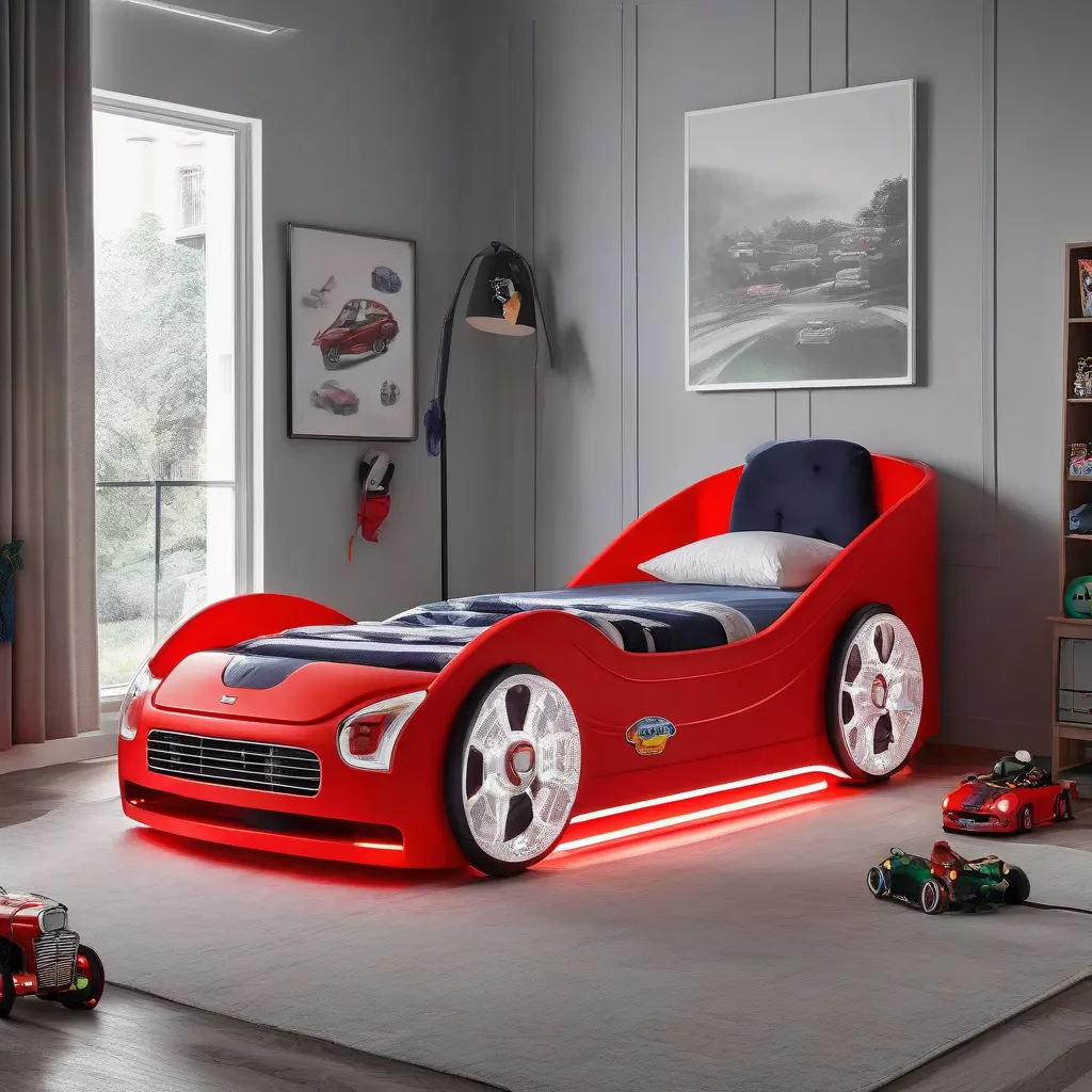 Lit Voiture Enfant Garçon Pas Cher : Un Univers Automobile Dans Sa Chambre