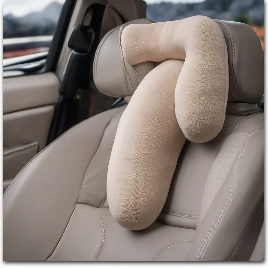 Gối cổ xe ô tô: "Bảo bối" cho những chuyến đi êm ái