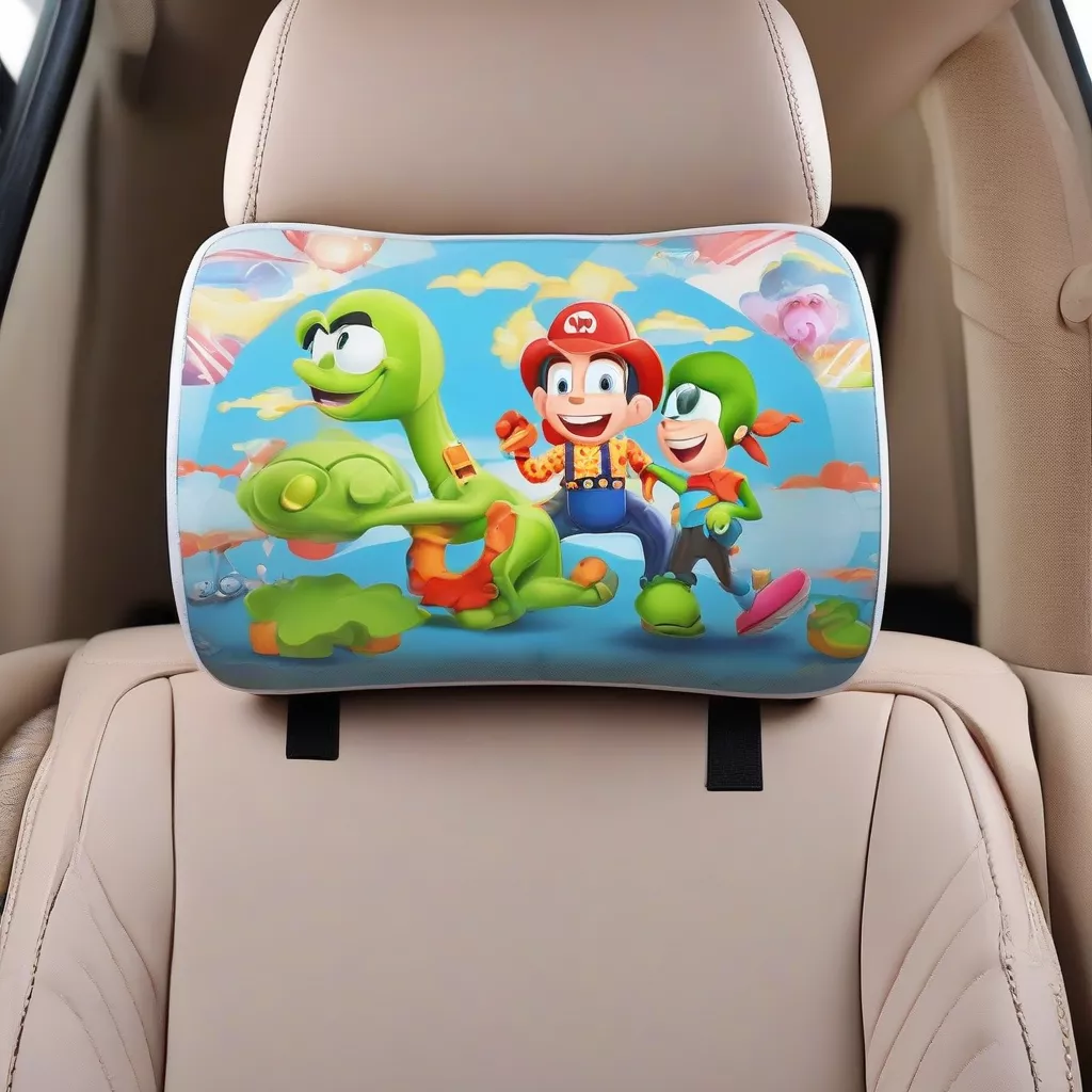 Car Headrest Pillow for Children