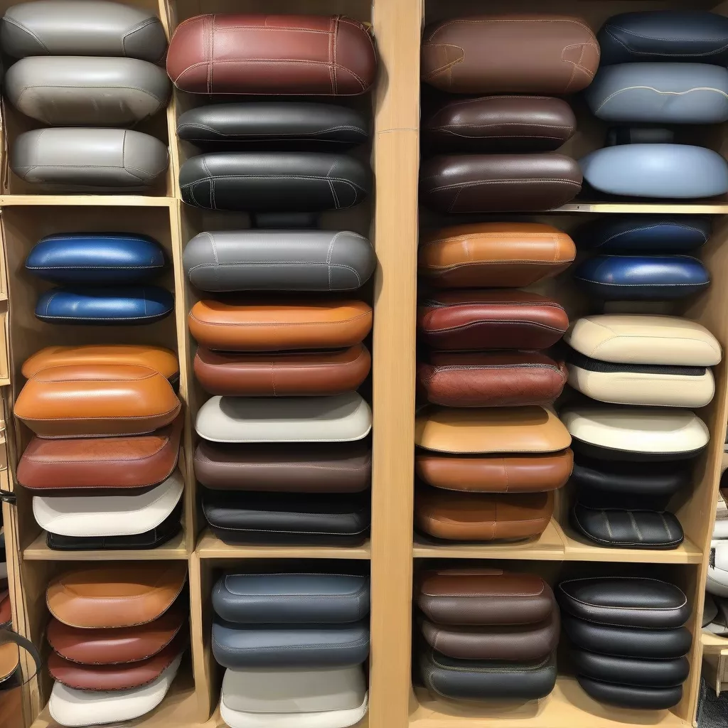 Bộ Sưu Tập Gối Tựa Đầu Ô Tô Bằng Da