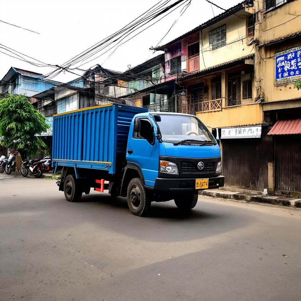 Parking near Hanoi's Old Quarter