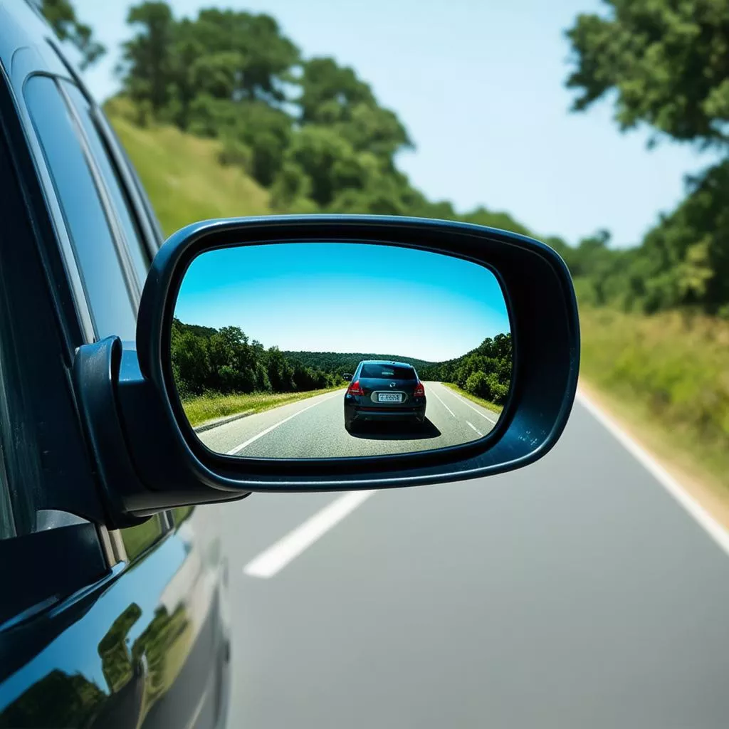 Car rearview mirror