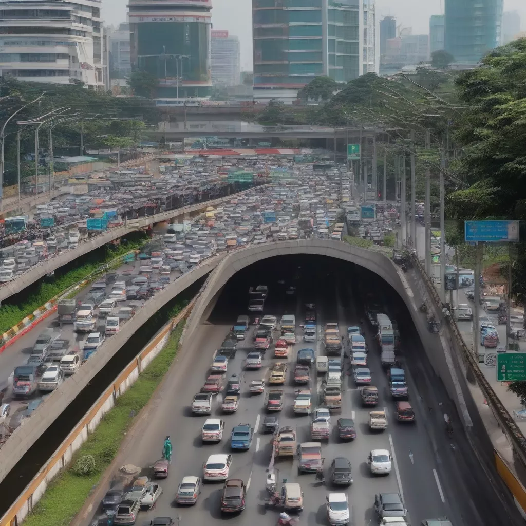 Thủ Thiêmトンネルのバイク通行禁止：トラック運転手が知っておくべきこと