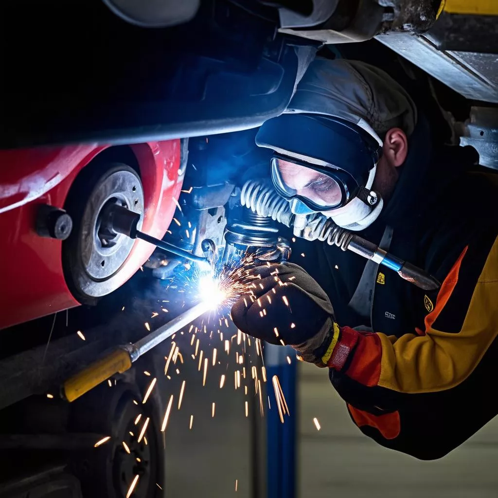 Stoßdämpfer Reparatur in Hanoi: Für ein sanftes Fahrgefühl