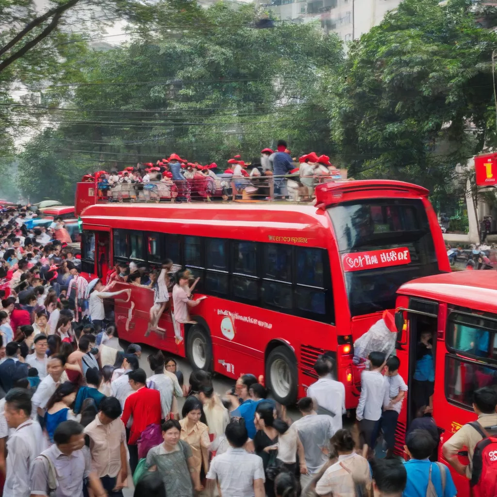 Passengers exiting the 60B bus