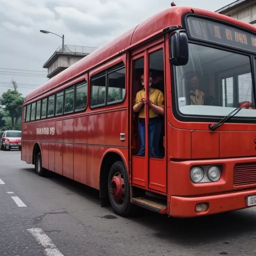 Hành khách xe buýt 46