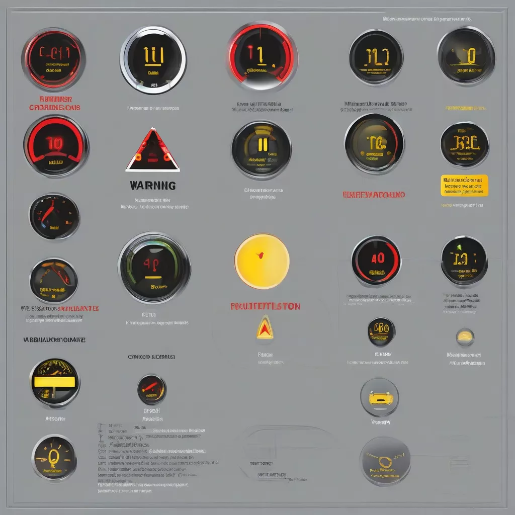 Sistema di spie auto
