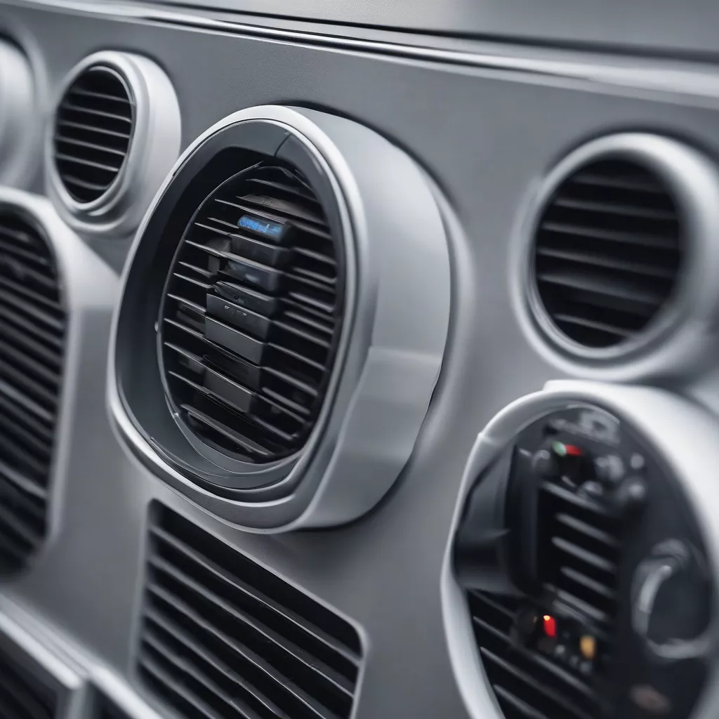 Hệ thống điều hòa hiện đại trên xe tải