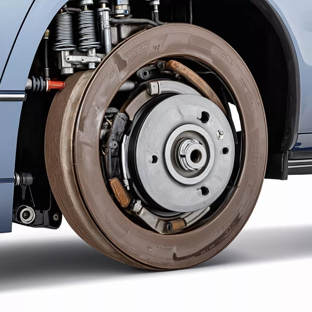 Hệ thống phanh tang trống ô tô