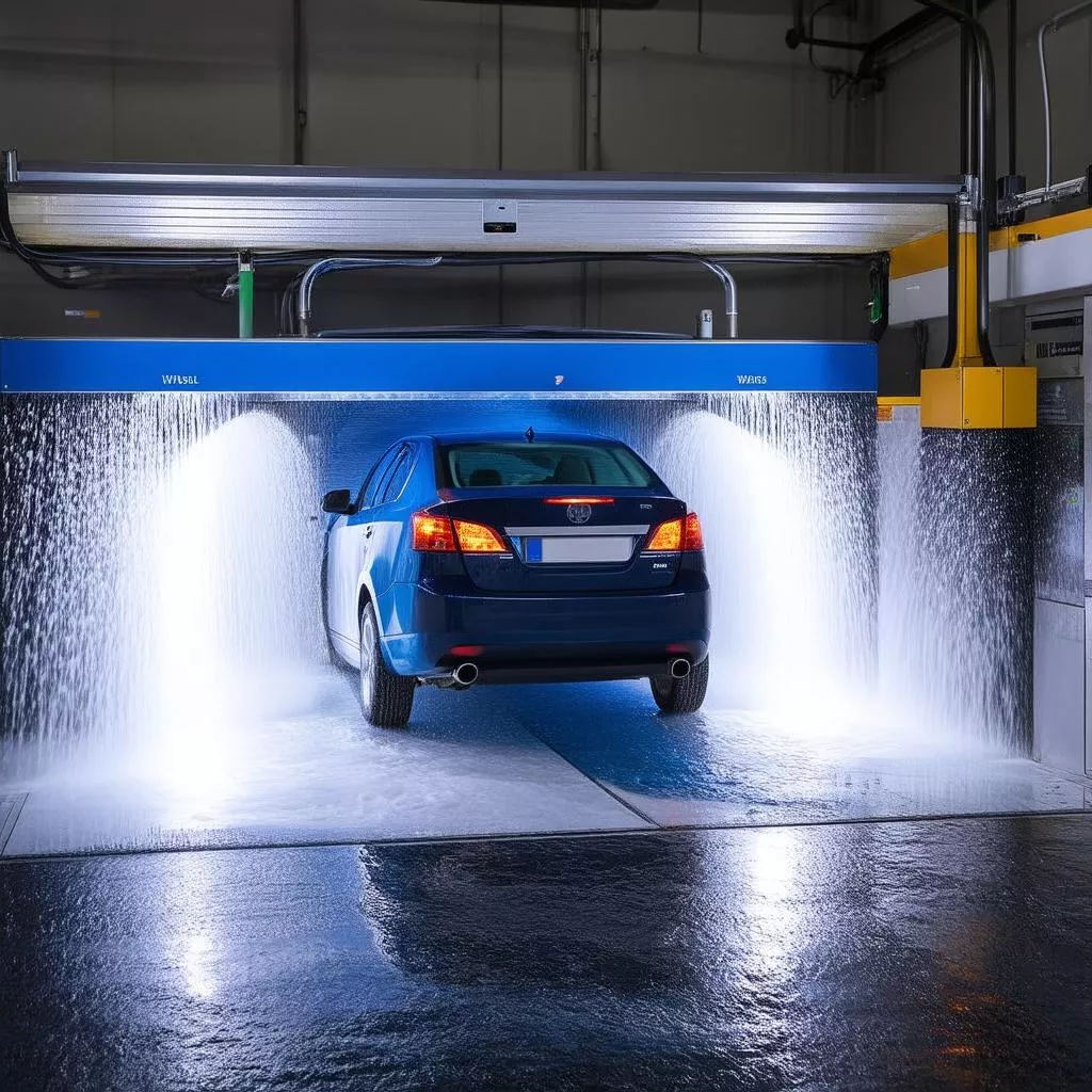Hệ thống rửa xe tự động