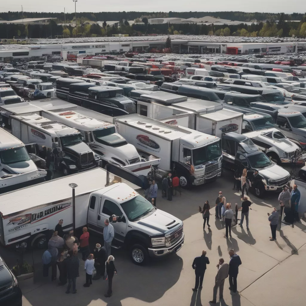 Used truck marketplace