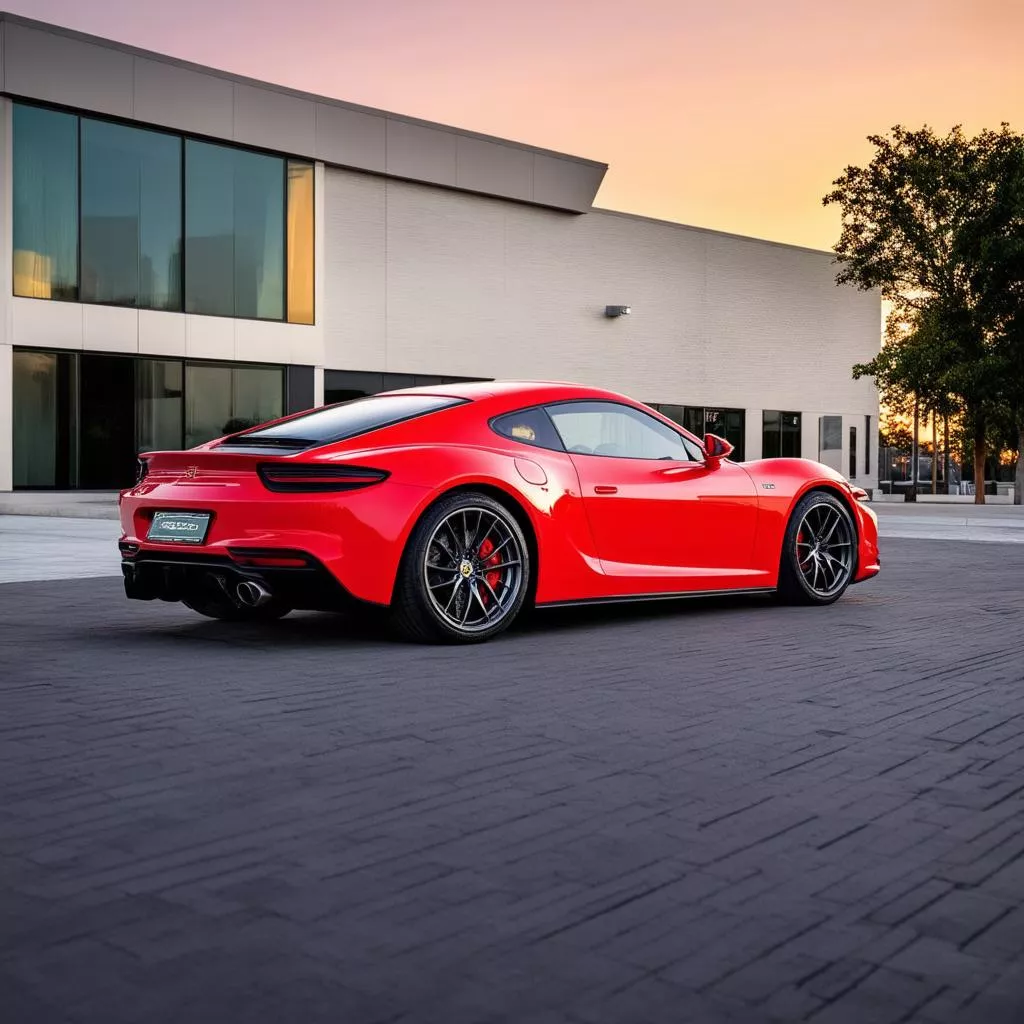 Hình nền ô tô đẹp cho iPhone: "Xế cưng" trên màn hình