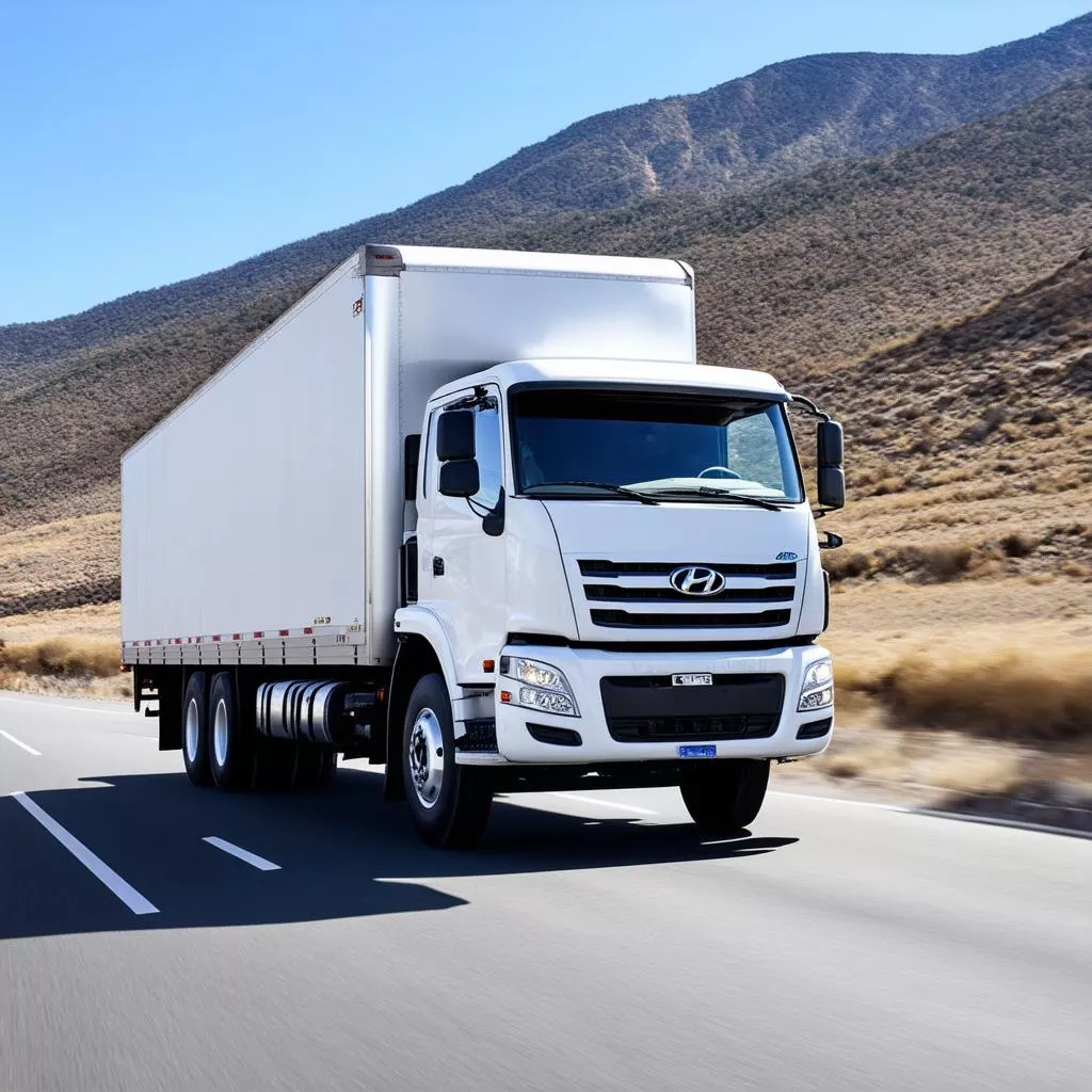 Hình nền xe tải Hyundai cho iPhone