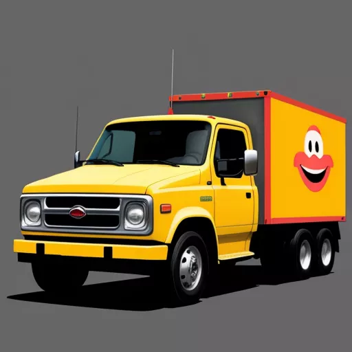 Dessin de camion animé