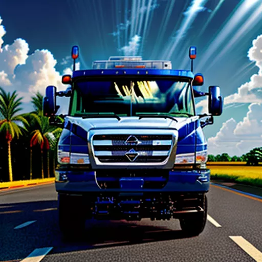 Truk Hino 700 Series FL box