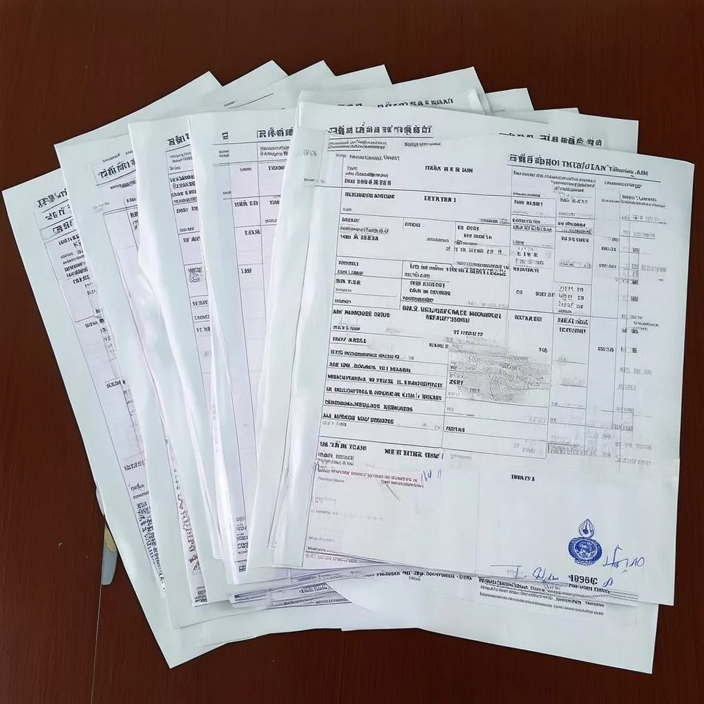 Required documents for car registration in Nghe An, Vietnam