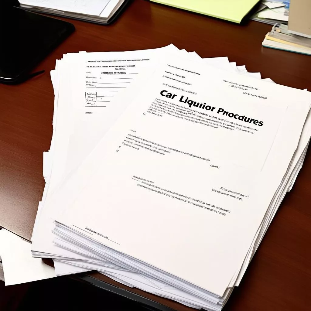 Vehicle Disposal Documents