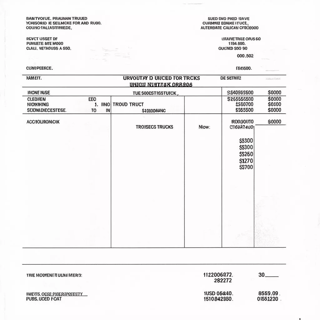 Hóa đơn bán xe ô tô cũ: Những điều bạn cần biết trước khi mua bán