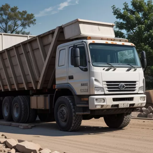 Hoa Mai 5 टन HD5000A-E2TD डंप ट्रक: भारी हल्के परिवहन बादशाह