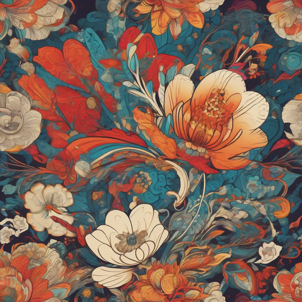 Cartoon Aprikosenblüten: Frühlingshafte Deko für Ihr Zuhause