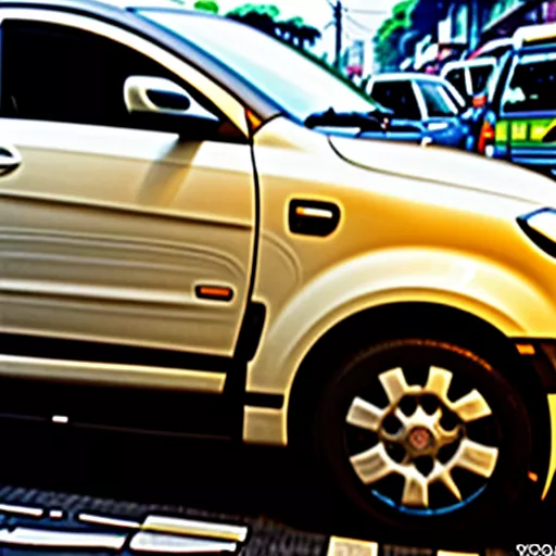 Learning to drive a car in Hanoi